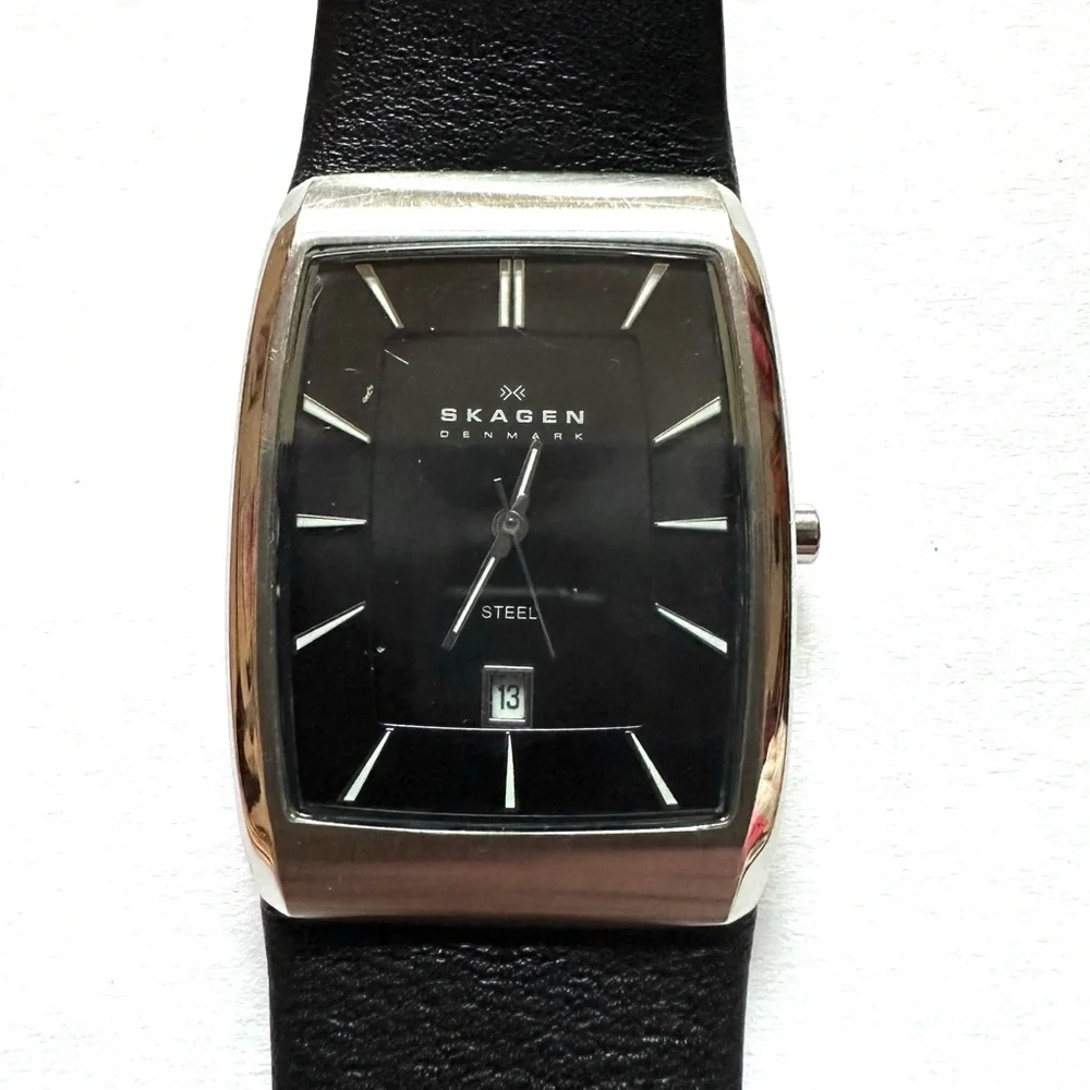 Skagen look leather